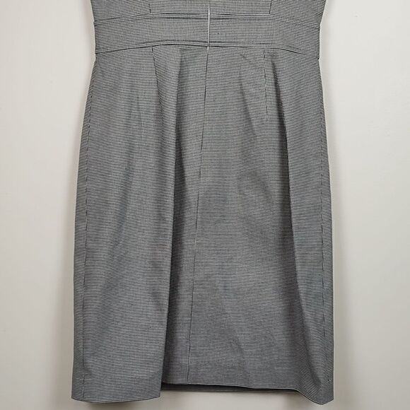 Brooks Brothers Classic Black & White Houndstooth Sleeveless Sheath Dress - Picture 9 of 10